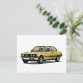 ヴィンテージBMWカー ポストカード (スタンド正面)
