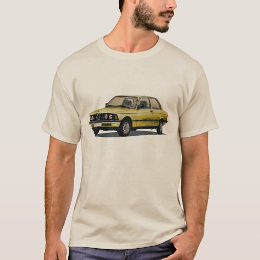 ヴィンテージBMWカー Tシャツ (正面)