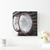 ヴィンテージBMW スクエア壁時計 (ホーム)