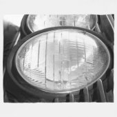 ヴィンテージBMW フリースブランケット (正面(横))