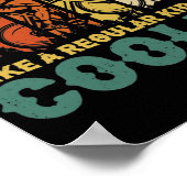 ヴィンテージBMXの子供のように通常の子供がTricだクールった ポスター (角)