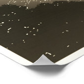 ヴィンテージBMXバイク – レトロBMXポスタープリント ポスター (角)