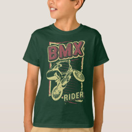 ヴィンテージBmxライダー – Bmx Bike Tシャツ