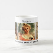 ヴィンテージBridesmaidまたはYour Photo Mag コーヒーマグカップ (中央)