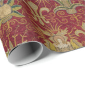 ヴィンテージBrith Brocadeパターン ラッピングペーパー (ロールコーナー)