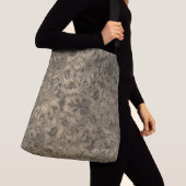 ヴィンテージBrocadeトート クロスボディバッグ (クローズアップ)