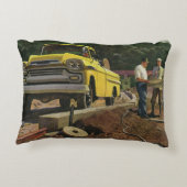 ヴィンテージBusiness Architect建築契約者 アクセントクッション (裏面)