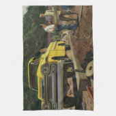 ヴィンテージBusiness Architect建築契約者 キッチンタオル (縦)