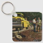 ヴィンテージBusiness Architect建築契約者 キーホルダー (正面)