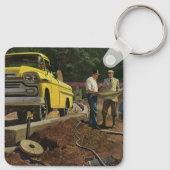 ヴィンテージBusiness Architect建築契約者 キーホルダー (裏面)