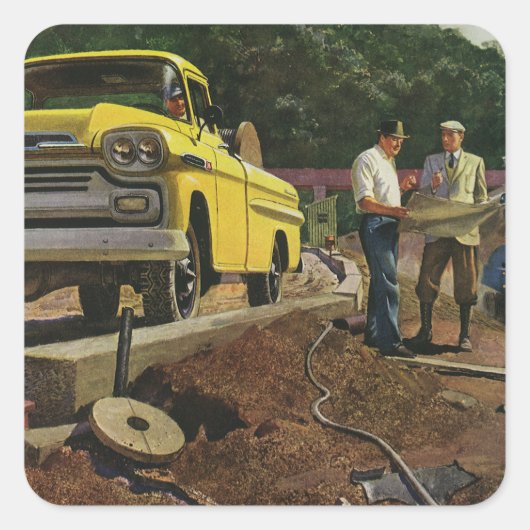 ヴィンテージBusiness Architect建築契約者 スクエアシール (正面)