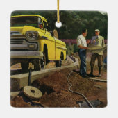 ヴィンテージBusiness Architect建築契約者 セラミックオーナメント (裏面)