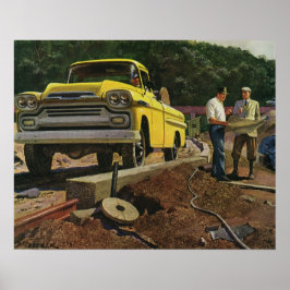 ヴィンテージBusiness Architect建築契約者 ポスター