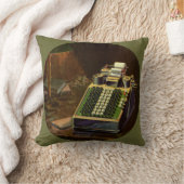 ヴィンテージBusiness Comptometer会計計算機 クッション (ブランケット)