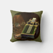 ヴィンテージBusiness Comptometer会計計算機 クッション (正面)