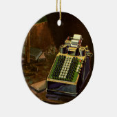 ヴィンテージBusiness Comptometer会計計算機 セラミックオーナメント (右)