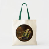 ヴィンテージBusiness Comptometer会計計算機 トートバッグ (正面)