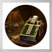 ヴィンテージBusiness Comptometer会計計算機 ポスター (正面)