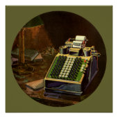 ヴィンテージBusiness Comptometer会計計算機 ポスター (正面)