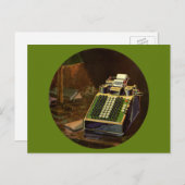 ヴィンテージBusiness Comptometer会計計算機 ポストカード (正面/裏面)