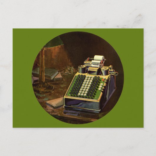 ヴィンテージBusiness Comptometer会計計算機 ポストカード (正面)