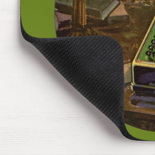 ヴィンテージBusiness Comptometer会計計算機 マウスパッド (コーナー)