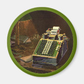 ヴィンテージBusiness Comptometer会計計算機 マグネット (正面)