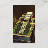 ヴィンテージBusiness Comptometer会計計算機 名刺 (裏面)