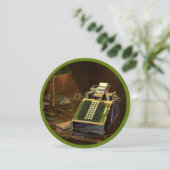 ヴィンテージBusiness Comptometer会計計算機 招待状 (スタンド正面)