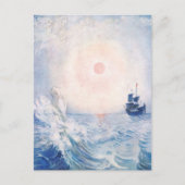 ヴィンテージC.小さな人魚のアップルトン ポストカード (正面)