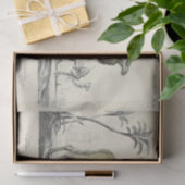 ヴィンテージCamel Ephemera Decompageスクリプフランスのト 薄葉紙 (ギフト)