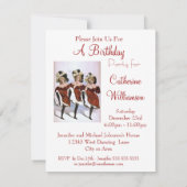 ヴィンテージCanDancer誕生日記念日パーティー 招待状 (裏面)