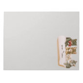 ヴィンテージCatファミリ11 x 8.5メモ帳 ノートパッド (正面)