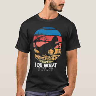 ヴィンテージCat 2022 Cat I Do What I Want Cat 3 Tシャツ
