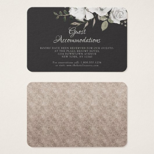 ヴィンテージCherishゲスト宿泊施設Insertカード (正面&裏面)