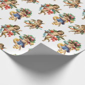 ヴィンテージCherubエンジェルギフトラップ ラッピングペーパー (角)