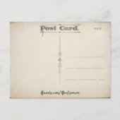 ヴィンテージCherubバレンタイン葉書 シーズンポストカード (裏面)