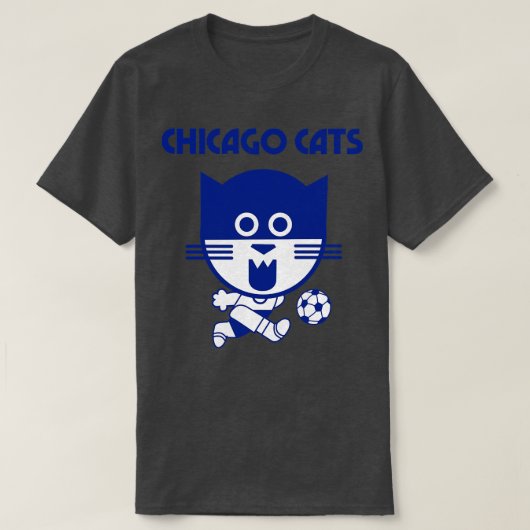 ヴィンテージChicago Cats 1975 Tシャツ (デザイン正面)