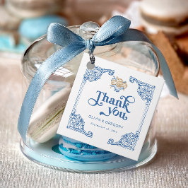 ヴィンテージChinoiserieアンティークフレームサンキュー フェイバータグ