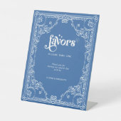 ヴィンテージChinoiserieアンティークフレーム結婚式の引き出物 台座サイン (正面)