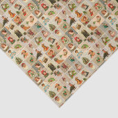 ヴィンテージChristmas10lbのティッシュペーパー 薄葉紙 (詳細)