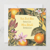 ヴィンテージCitrus保存の日付 セーブザデート (正面)