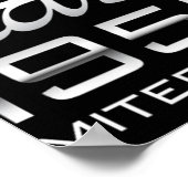 ヴィンテージClic 1955 70誕生日メンズ80歳B ポスター (角)