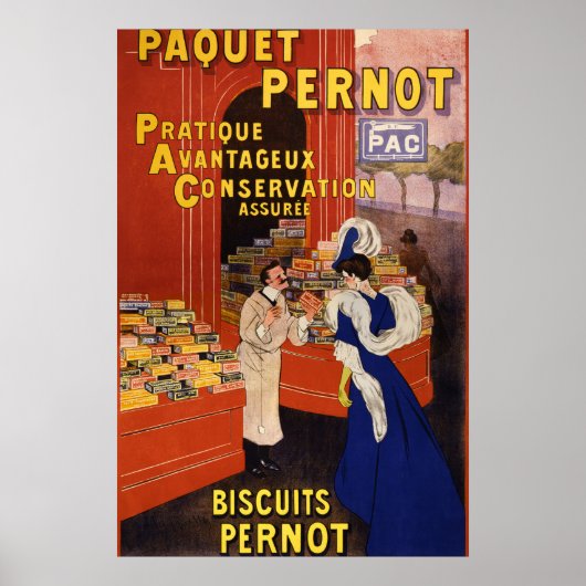 ヴィンテージCookie広告ポスター ポスター (正面)