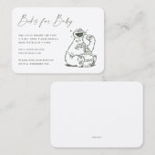 ヴィンテージCookie Monsterベビーブックの挿入要求 プレイスカード (正面/裏面)