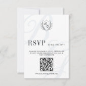 ヴィンテージcrestオンラ結婚イン出勤QRコード 出欠カード (正面)