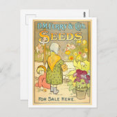 ヴィンテージD.M.フェリー&コーシーズ広告 ポストカード (正面/裏面)