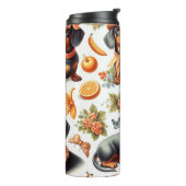 ヴィンテージDachshundシームレス タンブラー (回転左)