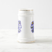 ヴィンテージDelftware/デルフトの青いスタイルオランダステイン ビールジョッキ (中央)