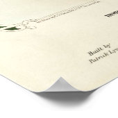 ヴィンテージDiligent Fire Engine, 1852, Restored ポスター (角)